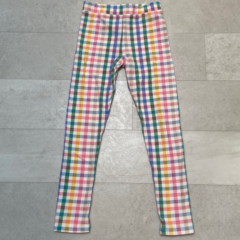 J Crew spring plaid leggings